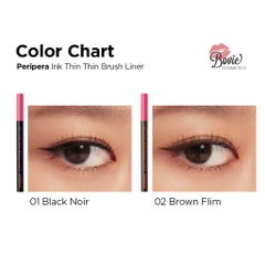 Bút Kẻ Mắt Peripera Ink Thin Thin Brush Liner 0.5g