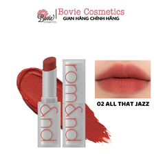 Son thỏi Romand New Zero Matte Lipstick