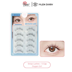 Lông Mi Giả Mlen Diary Gân Trong Suốt 5 Cặp