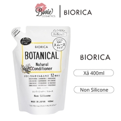 Dầu Gội Xả Biorica Botanical Natural Non – Silicone Túi 400ml