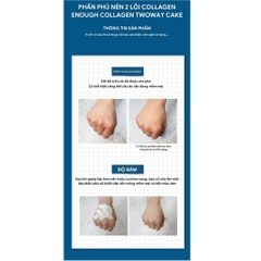 PHẤN PHỦ 2 LÕI COLLAGEN ENOUGH COLLAGEN TWOWAY CAKE