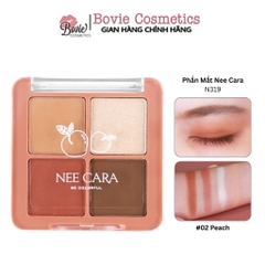 Phấn Mắt Nhũ Lì Nee Cara Tông Hồng Dâu San Hô N319
