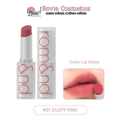 Son thỏi Romand New Zero Matte Lipstick