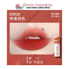Son Kem Bùn & Má Hồng Mịn Môi Lâu Trôi Into You Shero Super Matte Lip & Cheek Mud 2g