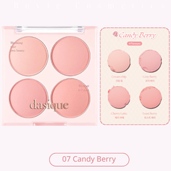 Phấn Má Hồng Dasique Blending Mood Cheek 4 ô