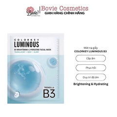 Mặt Nạ Colorkey B3 Hỗ Trợ Dưỡng Sáng Da Luminous B3 Brightening Facial Mask 30ml