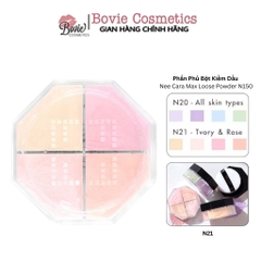 Phấn Phủ Bột Kiềm Dầu Điều Chỉnh Sắc Tố Da Nee Cara Max Loose Powder N150