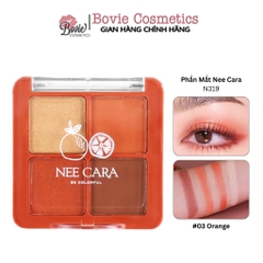 Phấn Mắt Nhũ Lì Nee Cara Tông Hồng Dâu San Hô N319