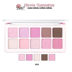 Bảng Mắt Odbo Iconic Eyeshadow Palette 10 Ô Chất Phấn Mềm Mịn, Bám Màu Tốt, Lâu Trôi OD2029
