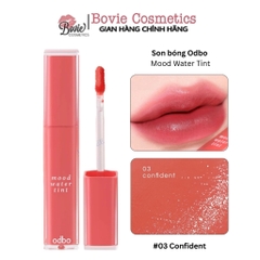 Son Odbo Mood Water Tint Chất Son Mỏng Nhẹ Không Khô Môi 2.5g OD5007