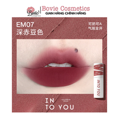 Son Kem Bùn & Má Hồng Mịn Môi Lâu Trôi Into You Shero Super Matte Lip & Cheek Mud 2g