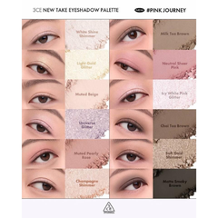 BẢNG PHẤN MẮT 12 Ô 3CE NEW TAKE EYESHADOW