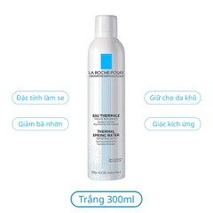 Nước  xịt khoáng giúp làm dịu, bảo vệ da  La Roche-Posay Thermal Spring Water- La Roche Posay Serozinc