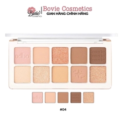 Bảng Mắt Odbo Iconic Eyeshadow Palette 10 Ô Chất Phấn Mềm Mịn, Bám Màu Tốt, Lâu Trôi OD2029