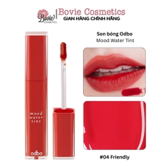 Son Odbo Mood Water Tint Chất Son Mỏng Nhẹ Không Khô Môi 2.5g OD5007