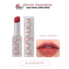 Son thỏi Romand New Zero Matte Lipstick