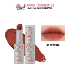 Son thỏi Romand New Zero Matte Lipstick