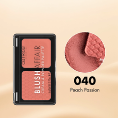 Bảng Má Hồng Kết Hợp Dạng Kem Và Phấn Catrice Blush Affair Cream & Powder Palette