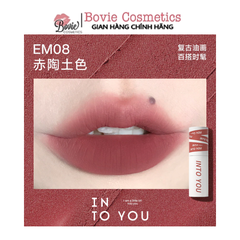 Son Kem Bùn & Má Hồng Mịn Môi Lâu Trôi Into You Shero Super Matte Lip & Cheek Mud 2g
