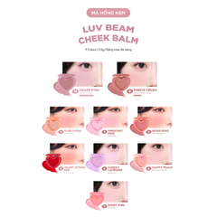 Má hồng dạng kem Lilybyred Luv Beam Cheek Balm