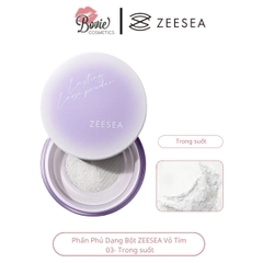 Phấn Phủ Dạng Bột ZEESEA Vỏ Tím Pastel Light And Soft Loose Powder