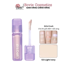 Kem che khuyết điểm, tạo khối và bắt sáng dạng lỏng Girls Crush Watery Velvet Liquid Concealer
