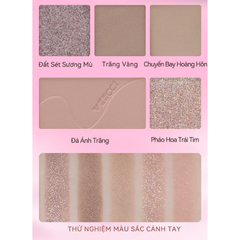 Bảng Phấn Mắt 5 Ô VEECCI Gợn Sóng Nước Veecci Dream Summer Eye Shadow