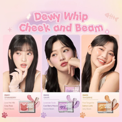 Má Hồng Kem Kèm Highlight Black Rouge Dewy Whip Cheek And Beam