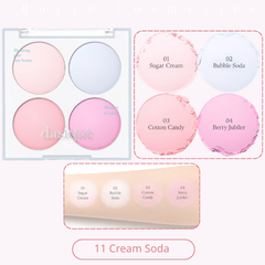 Phấn Má Hồng Dasique Blending Mood Cheek 4 ô