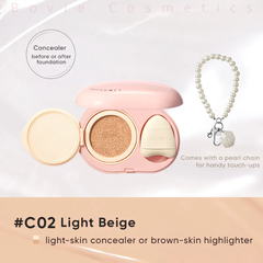 Kem Bắt Sáng Che Khuyết Điểm Cushion Judydoll Little Pearl Highlighting Concealer Cushion