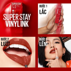 Son Kem Bóng Maybelline Superstay Vinyl Ink 42ml