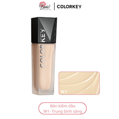Kem Nền Mỏng Nhẹ, Lâu Trôi, Dành Cho Da Dầu Colorkey Long Lasting Flawless Liquid Foundation 30g