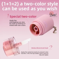 Son Bóng AZTK Carry Me Duo-Color Glow Lasting Lip Jello 2.5g + 2.5g (Kèm quà)