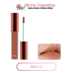 (Vegan - 2023) Son kem lì Bbia Last Velvet Lip Tint Version 8 Full màu