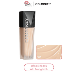 Kem Nền Mỏng Nhẹ, Lâu Trôi, Dành Cho Da Dầu Colorkey Long Lasting Flawless Liquid Foundation 30g