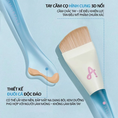Cọ Trang Điểm AMORTALS Cọ Che Khuyết Điểm/ Cọ Tán Nền/ Cọ Phấn Phủ Chuyên Dụng Chất Liệu Lông Mềm