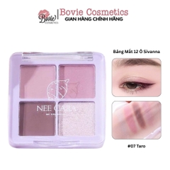 Phấn Mắt Nhũ Lì Nee Cara Tông Hồng Dâu San Hô N319
