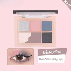 VEECCI Bảng Phấn Mắt Năm Màu Ngọc Trai Shimmer VC004