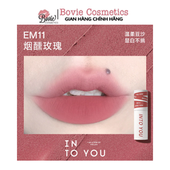 Son Kem Bùn & Má Hồng Mịn Môi Lâu Trôi Into You Shero Super Matte Lip & Cheek Mud 2g
