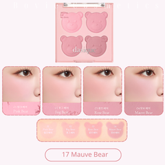 Phấn Má Hồng Dasique Blending Mood Cheek 4 ô