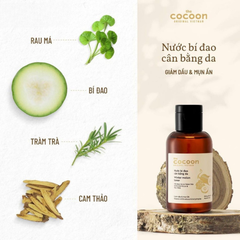Nước tẩy trang bí đao Cocoon tẩy sạch makeup & giảm dầu