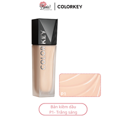 Kem Nền Mỏng Nhẹ, Lâu Trôi, Dành Cho Da Dầu Colorkey Long Lasting Flawless Liquid Foundation 30g