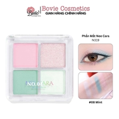 Phấn Mắt Nhũ Lì Nee Cara Tông Hồng Dâu San Hô N319