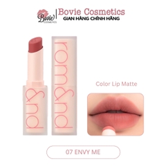 Son thỏi Romand New Zero Matte Lipstick