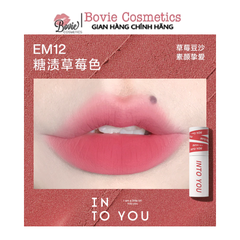 Son Kem Bùn & Má Hồng Mịn Môi Lâu Trôi Into You Shero Super Matte Lip & Cheek Mud 2g