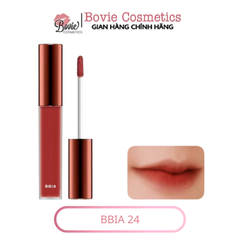 (Vegan - 2023) Son kem lì Bbia Last Velvet Lip Tint Version 8 Full màu