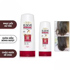 Dầu Xả L'Oreal Paris Phục Hồi Hư Tổn, Ngăn Gãy Rụng Tóc, Bảo Vệ Màu Tóc Nhuộm 280ml