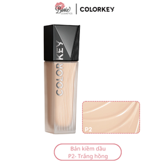 Kem Nền Mỏng Nhẹ, Lâu Trôi, Dành Cho Da Dầu Colorkey Long Lasting Flawless Liquid Foundation 30g