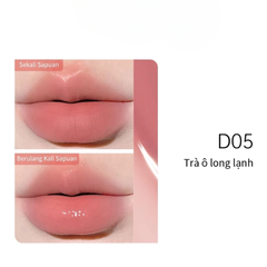 Son Mooekiss Serum Dưỡng Không Dính Cốc Hiệu ứng Tráng Gương Hai đầu đa Năng 3ml+3ml
