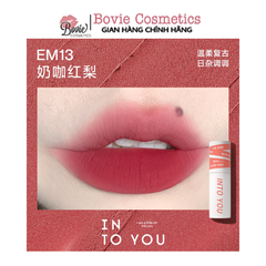 Son Kem Bùn & Má Hồng Mịn Môi Lâu Trôi Into You Shero Super Matte Lip & Cheek Mud 2g